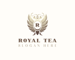 Royal Crown Wings logo design