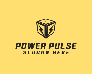 Voltage - Power Electric Charge Voltage logo design