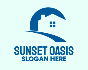 Sunrise Residential Housing logo design