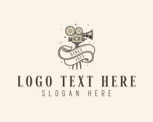 Film Festival - Videography Film Camera logo design