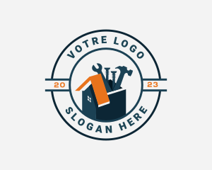 House Tools Builder Handyman Logo