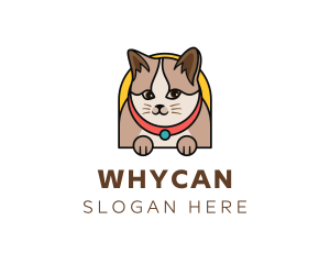Pet - Cute Pet Cat logo design