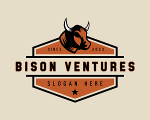 Bull Farm Ranch logo design