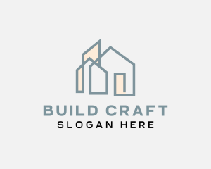 House Building Architect logo design