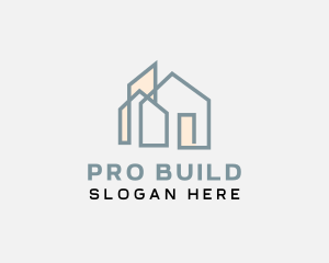 House Building Architect logo design