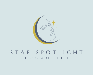 Midnight Star Beauty logo design