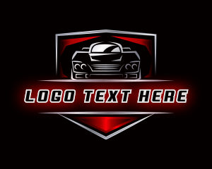 Dealership - Car Garage Transport logo design