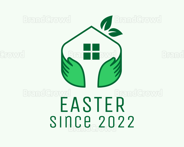 Leaf House Real Estate Logo