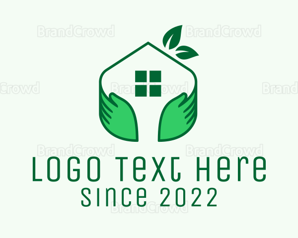 Leaf House Real Estate Logo