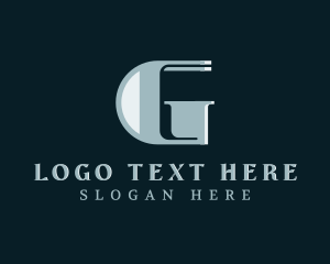 Interior Designer - Retro Firm Brand Letter G logo design
