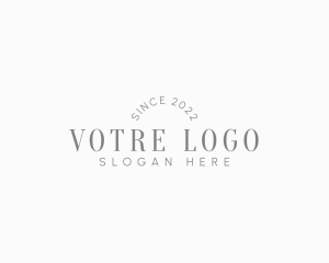 High End - Luxury Enterprise Business logo design