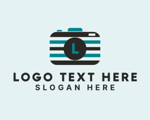 Photography Camera Vlogger logo design