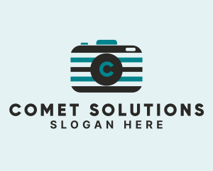 Photography Camera Vlogger logo design