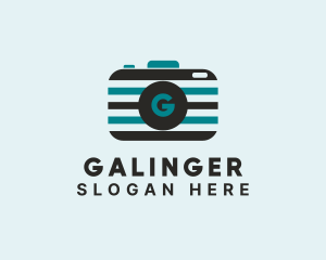 Multimedia - Photography Camera Vlogger logo design