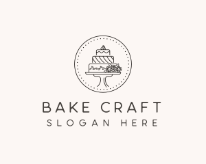 Dessert Cake Pastry logo design