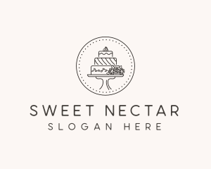 Dessert Cake Pastry logo design