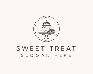 Dessert Cake Pastry logo design