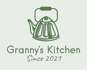 Kitchen Kettle Outline logo design