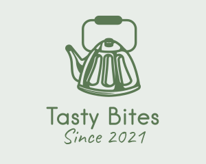 Coffee - Kitchen Kettle Outline logo design