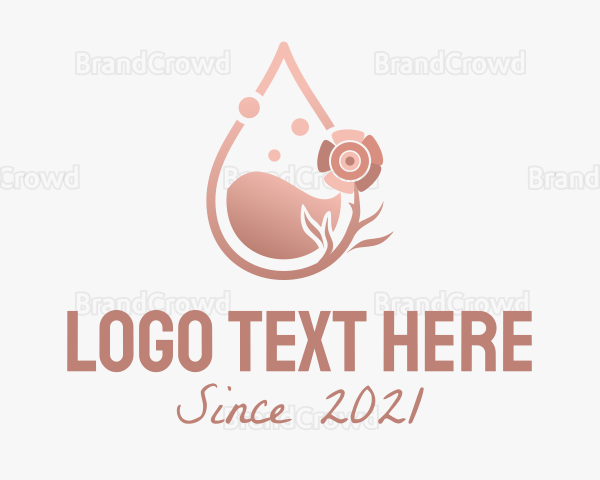 Rose Essential Oil Logo