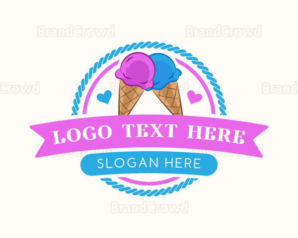 Ice Cream Cone Logo