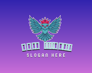 Royal - Owl Game Streamer logo design