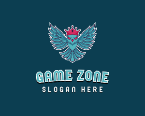 Owl Game Streamer  logo design