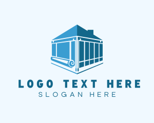 Curtain - Home Curtain Blinds logo design