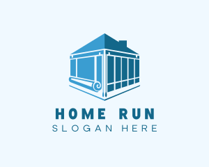 Home Curtain Blinds logo design