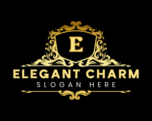 Premium Elegant Crest logo design