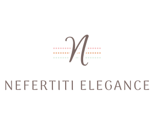 Feminine Elegant Script logo design