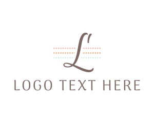 Feminine Elegant Script Logo