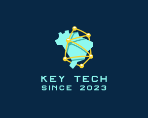 Brazil Tech Network  logo design