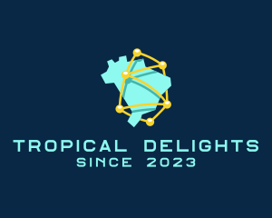 Brazil - Brazil Tech Network logo design