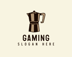 Caffeine - Coffee Maker Appliance logo design