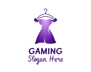 Formal - Purple Formal Dress logo design
