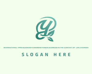 Produce - Organic Boutique Letter Y logo design