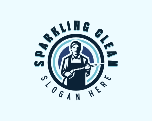 Cleaner - Pressure Washer Cleaner logo design