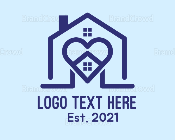 Blue Lovely Home Logo