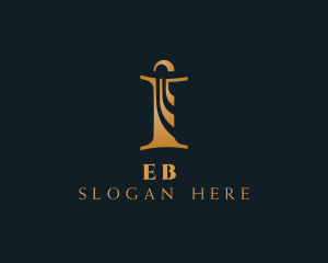 Gold Elegant Boutique Logo
