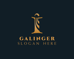 Gold Elegant Boutique Logo