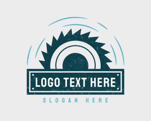 Joinery - Sawmill Blade Tool logo design