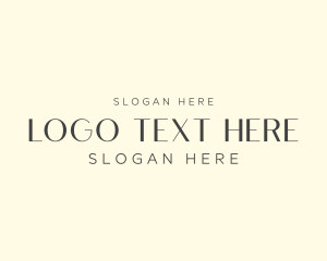 Elegant Brand Wordmark Logo