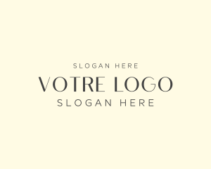 Elegant Brand Wordmark Logo