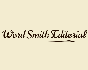 Editorial - Formal Handwritten Journalist logo design