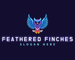 Bird Animal Owl  logo design