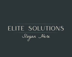 Elegant Premium Business Logo