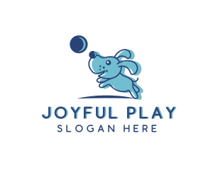 Playing - Playing Puppy Dog logo design