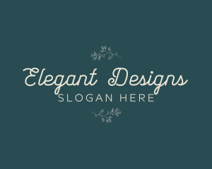 Ornate - Elegant Ornate Botanical logo design