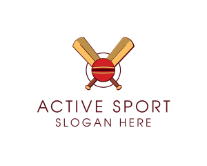Sport - Cricket Ball Sport logo design